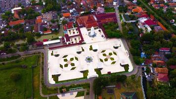 The Great Mosque of Banten stands majestically, showcasing rich history and cultural significance. Its intricate architecture and serene atmosphere reflect a deep spiritual heritage. photo