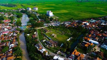 The Great Mosque of Banten stands majestically, showcasing rich history and cultural significance. Its intricate architecture and serene atmosphere reflect a deep spiritual heritage. photo
