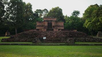 Muaro Jambi Temple, the largest Buddhist-style complex in Indonesia photo