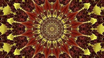 Abstract neon Kaleida background animation, music background, parties and discos show Seamless loop. 4K Seamless loop kaleidoscopic background video