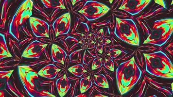 neon lines creating a tunnel, spectrum, fluorescent light, modern colorful lighting backround premium video