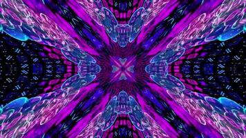 Abstract geometry lights 2 Motion background loop video