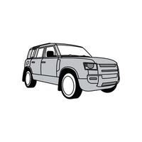 design of Car Vehicle Transportation Isolated on white background, suitable for your design vector