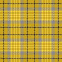 Plaid seamless pattern in orange. Check fabric texture. textile print. vector
