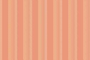 Minimalist background texture, couch stripe fabric pattern. Abstract background seamless lines textile vertical in dark salmon and orange colors. vector