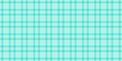 Scratched textile texture plaid, group fabric pattern check. Preppy background seamless tartan in teal and light colors. vector