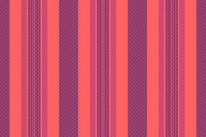 Lined texture lines textile, graph stripe fabric background. Clothes vertical seamless pattern in red and regimental colors. vector