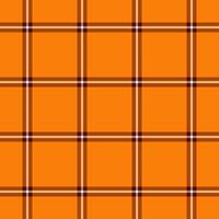Comfortable texture tartan, site fabric check pattern. Occupation textile seamless plaid background in orange and bright colors. vector