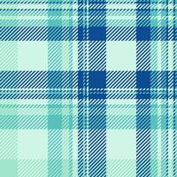 Greeting card pattern fabric check, scarf plaid background textile. Royalty texture tartan seamless in light and blue colors. vector