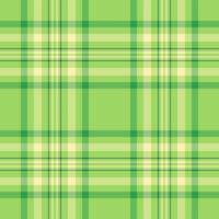 Veil fabric seamless , bathroom texture plaid check. Border background pattern tartan textile in green and lime colors. vector