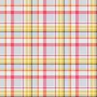Plaid seamless pattern. background of textile ornament. Flat fabric design. vector