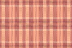 Manufacturing tartan fabric, realistic plaid seamless check. Diwali background texture textile pattern in red and orange colors. vector