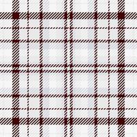 Conceptual textile check , grid tartan fabric pattern. Vivid plaid background seamless texture in white and dark colors. vector
