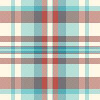 Design tartan seamless, antique fabric plaid pattern. Formal check background texture textile in old lace and red colors. vector