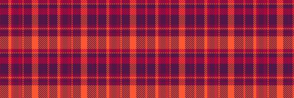 Infinity textile plaid tartan, dreamy seamless texture. Pajamas pattern check fabric background in pink and red colors. vector