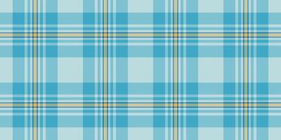 Purchase tartan plaid background, famous textile seamless fabric. Choice pattern texture check in cyan and light colors. vector
