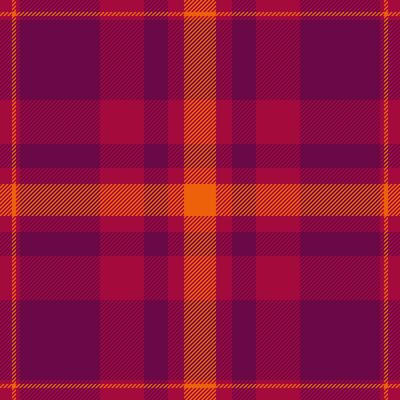 Delicate fabric seamless textile, perfect background pattern. Subtle tartan texture check plaid in pink and red colors.