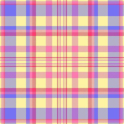 Lumberjack fabric check textile, fur pattern texture tartan. Mockup background plaid seamless in yellow and indigo colors.