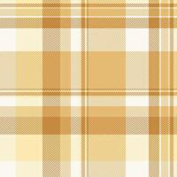 Horizontal pattern check, trim fabric background tartan. Mature texture seamless textile plaid in amber and sea shell colors. vector