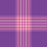 Deep seamless texture fabric, relax tartan textile background. Age pattern plaid check in pink and purple colors. vector