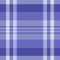 Upscale texture fabric plaid, couch check pattern. Customized background seamless tartan textile in blue and light colors. vector