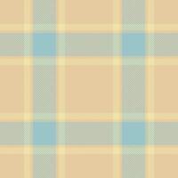 Latin textile plaid background, stage tartan fabric. Independence day pattern seamless check texture in amber and pastel colors. vector