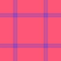 Awesome pattern plaid background, ragged tartan textile fabric. Dye texture seamless check in pink and red colors. vector