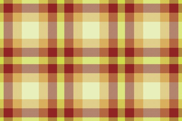 London textile background check, scenery texture pattern fabric. Hobby tartan seamless plaid in red and amber colors.