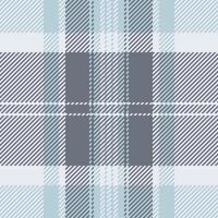 Invite tartan seamless check, event plaid textile texture. King pattern fabric background in white and pastel colors. vector