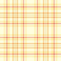 December tartan plaid, variation pattern seamless textile. Improvement texture fabric background check in light yellow and light colors. vector
