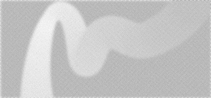 Halftone backdrop with noise effect. Grainy gradient ribbon pattern from dots. Grunge noise background. Abstract noise stipple effect. Black dotwork grain texture. halftone round, dots sphere vector
