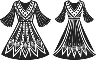 Rustic Charm Boho Silhouette vector