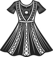 Modern Boho Silhouette Design vector