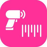 Barcode Scanner Icon Design vector