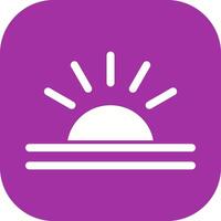 Sunrise Icon Design vector