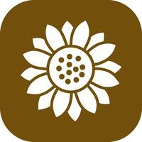 Sunflower Icon Design vector
