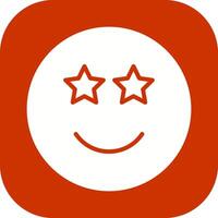 Star-Struck Icon Design vector