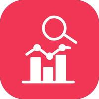 Digital Analytics Icon Design vector