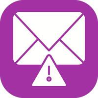 Message Alert Icon Design vector
