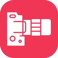 DSLR Essentials Icon Design vector