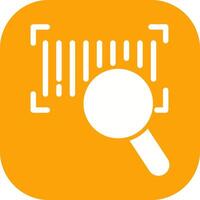 Barcode Database Icon Design vector
