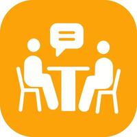 News Interview Icon Design vector