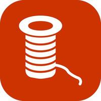 Thread Icon Design vector