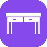 Table Icon Design vector