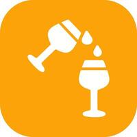 Wine Sip Icon Design vector