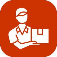 Courier Icon Design vector