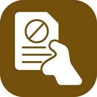 Resignation Icon Design vector