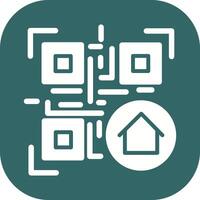 QR Code Menu Icon Design vector