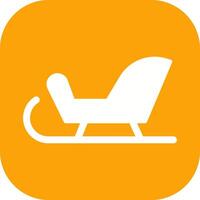 Sleigh Icon Design vector