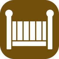 Nursery Cots Icon Design vector